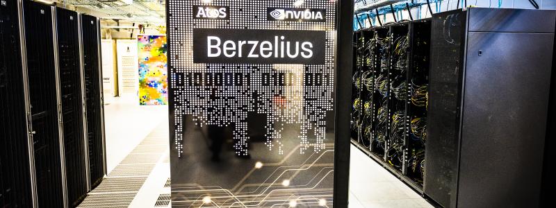 Den nationella AI-superdatorn Berzelius har möjliggjort genombrott inom en rad discipliner.Foto: Thor Balkhed/Linköpings universitet
