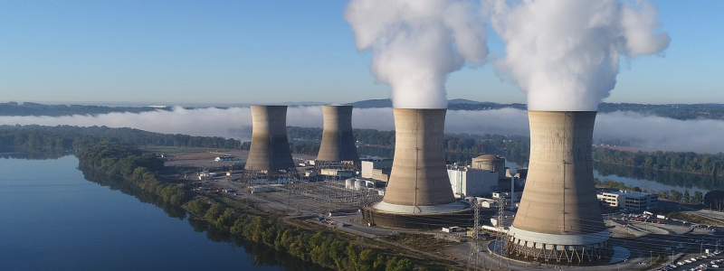 Microsoft och Constellation Energy undertecknat ett avtal för att återstarta delar av kärnkraftverket Three Mile Island i Pennsylvania. Arkivbild