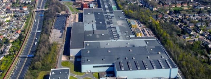 Thyssenkrupps stålverk i Bochum, där produktionen nu delvis dras ned. Foto: Thyssengrupp Steel