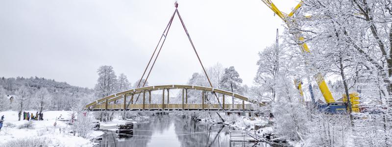 Träbron i Uddebo Foto: Per Pixel Petersson​