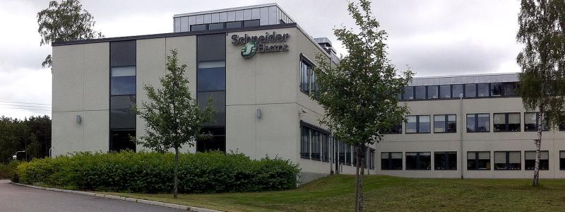Schneider Electrics svenska huvudkontor i Nyköping. Foto: TS Eriksson/Wikimedia Commons