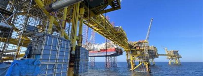 Med Tyra-fältet som central hub kan Danmark minska sitt beroende av gasimport – en viktig säkerhetsaspekt i tider av geopolitiska spänningar och energikriser. Foto: Tyra2