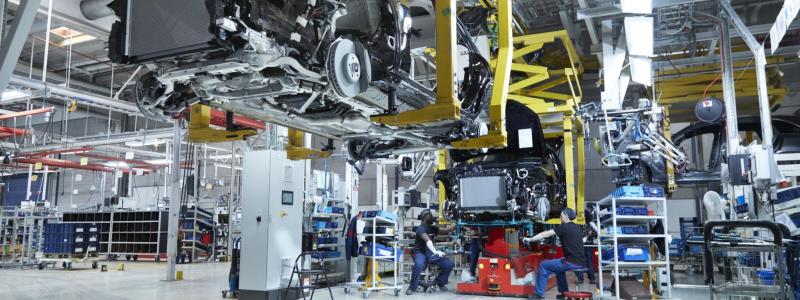 Valmets bilfabrik i Finland. Symbolbild. Foto: Valmet Automotive