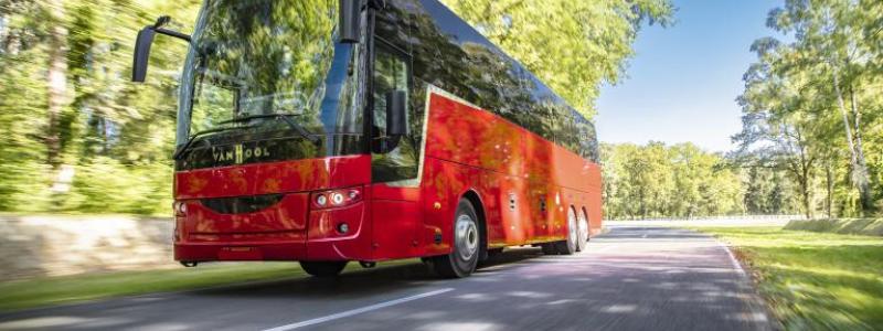 En typisk van Hool-bus. Företaget har en lång historia av att producera högkvalitativa bussar och specialfordon för varje behov. Foto: van Hool
