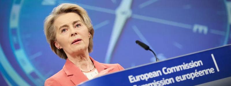 Europeiska kommissionens ordförande Ursula von der Leyen höll nyligen en presskonferens om Competitive Compass där frågan om direktivets krav debatterades. Foto: Dati Bendo/Europeiska kommissionen