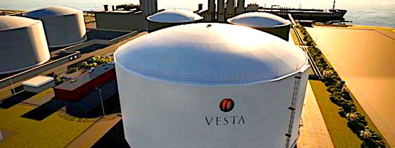 Lagringsplatsen ligger nära en av de pipeline-rutter som föreslagits som en del av Tysklands kärnnätverk för vätgas, vilket planeras vara klart till 2032. Platsen ligger även nära Unipers planerade ammoniakimportterminal och nav för grön vätgasproduktion i Wilhelmshaven. Foto: Mercuria