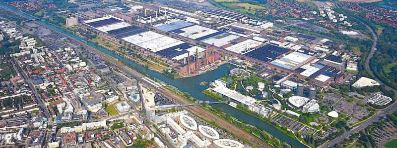Volkswagens bilfabrik i tyska Wolfburg. Foto: Wikipedia Common Lic, kredit: Carsten Steger -