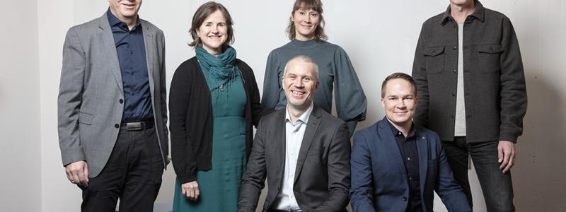 Vid Luleå tekniska universitet förstärks två högteknologiska labb inom materialvetenskap med 52 miljoner kronor. Personer på bild, se nedan. Foto: Tomas Bergman