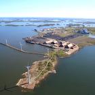 Tahkoluoto vann den hårda konkurrensen om placeringen av vanadiinanläggningen i slutet av förra året. Foto: Björneborgs hamn Ab.