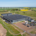 Den nya produktionsanläggningen i Falkenberg. Foto: Bendiro Profile Tech