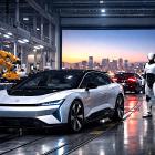 Faraday Future visade upp nyligen leveransplan, produktionsmål och robotsatsning på CES. Fokus ligger på FX Super One och kontrollerad tillväxt. Foto: CES