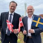 Från vänster; Carl Johan Sonesson, vice ordförande, og Lars Gaardhøj, ordförande, i Greater Copenhagen. Foto: Greater Copenhagen