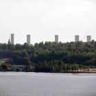 Kubal sett från Tivoliparken i Sundsvall. Foto: Henrik Sendelbach/Wikimedia Commons