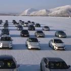 Elbilarna testades i Yakeshi i Inre Mongoliet, där temperaturen sjönk till -25 grader. Foto: Autohome