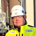 – Arbetet fortskrider enligt plan här i Simpele, säger projektchef Timo Rantatalo. Just nu pågår aktiviteter inom samtliga delar av projektet. Foto: Metsä Board