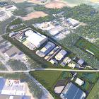 Illustration av ett kraftverk baserat på Newcleos blykylda snabbreaktor. Bild: Newcleo.