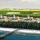 Planerad AP1000-reaktor i norra Polen, ett projekt som nu fått godkänt statligt stöd av EU. Bild: Polska regeringen