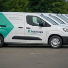 En del av polska Polenergias fordonspark, däribland även batterielektrisk version med en räckvidd på upp till 330 km. Foto: Polenergia