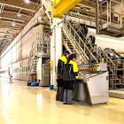 UPM upphör med produktionen vid Ettringens pappersbruk i Tyskland den 31 december. Nedläggningen berör 189 anställda. Foto: UPM