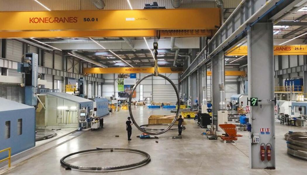 SKF har investerat 34 miljoner euro i fabriken som ligger strax norr om staden Tours. Här tillverkar SKF sedan tidigare 60 miljoner kullager om året. Foto: SKF