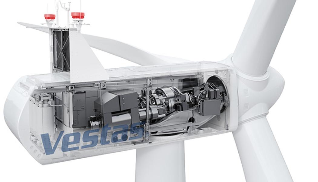 Stål och järn utgör 80-90 procent av en vindturbiners materialmassa och cirka 50 procent av turbinens totala livscykelutsläpp. Foto: Vestas