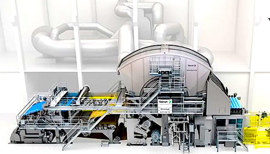 Den nya TM 10-maskinen kommer att installeras vid företagets bruk i Mexicali och uppstarten är planerad till andra kvartalet 2025. Foto: Valmet