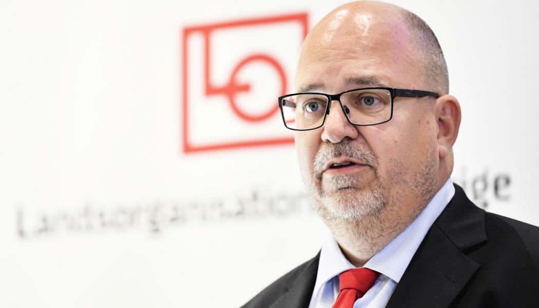 Jessica Gow/TT: LO:s ordförande Karl-Petter Thorwaldsson lägger av vid kongressen i sommar. Arkivbild.