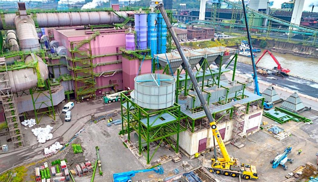 Duisburg - Tysklands största ståltillverkare, Thyssenkrupp Steel, kommer att kraftigt minska produktionskapaciteten i Duisburg. Foto; Thyssenkrupp Steel