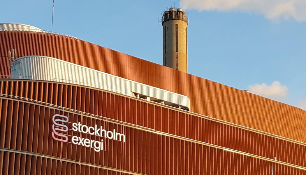 Enligt Stockholm Exergi blir det en av Europas första storskaliga anläggningar för infångning av koldioxid genom bio-CCS. Foto: Stockholm Exergi