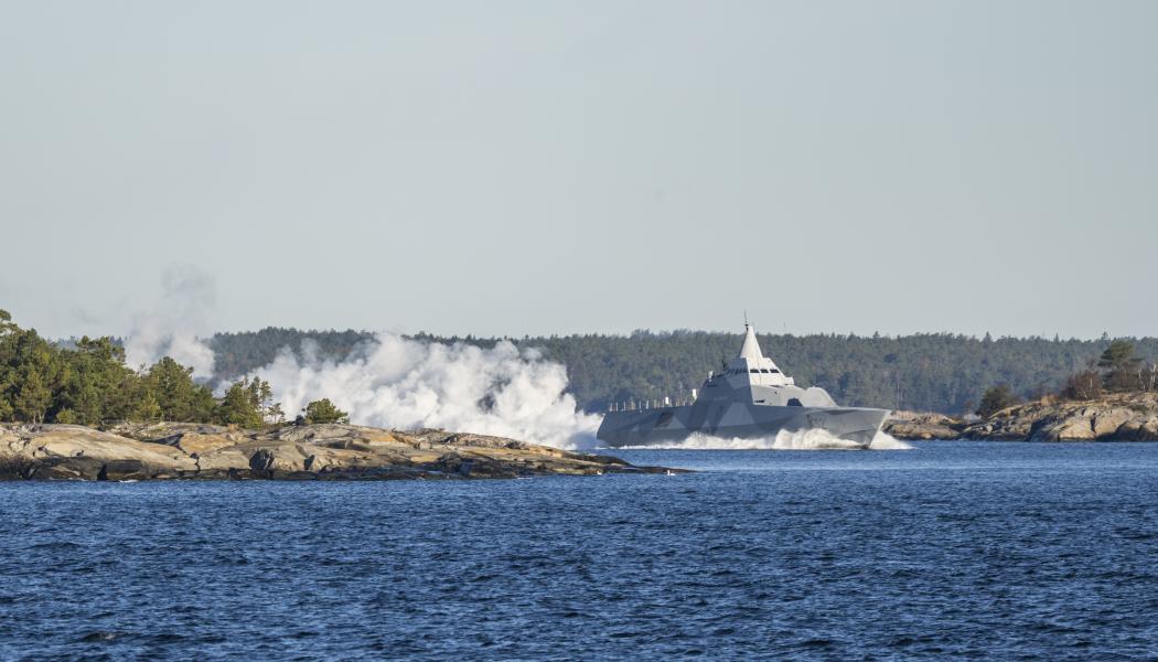 En ”betydande del” av intäkterna bedöms uppstå i sektorer utanför den traditionella försvarsindustrin, såsom teknik, energi och försörjning, bygg och anläggning, logistik samt tillverknings- och serviceföretag. Pressbild.