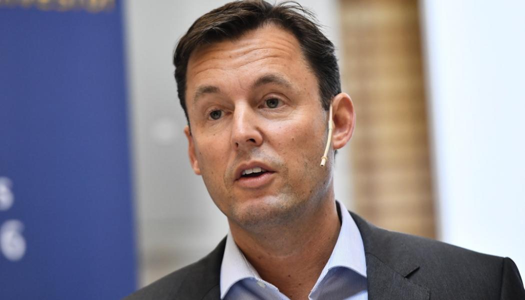 Jonas Ekströmer/TT: Investors vd Johan Forssell. Arkivbild.