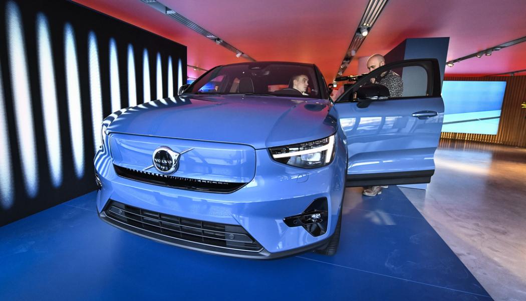 Claudio Bresciani/TT: Volvo Cars nya elbil C40 Recharge. Arkivbild.