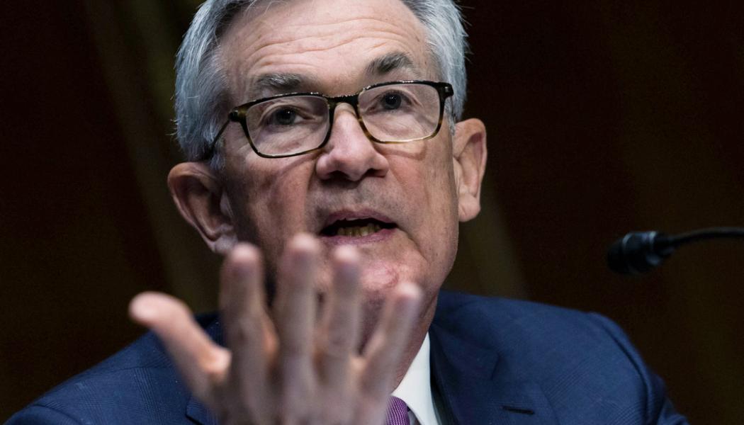 Graeme Jennings/AP/TT: Fed-chefen Jerome Powell signalerar höjningar framöver, den första kan komma redan i mars. Arkivbild.