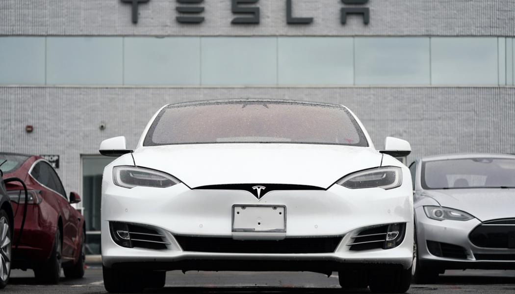 David Zalubowski/AP/TT: 2021 blev Teslas tredje lönsamma år i rad. Arkivbild.