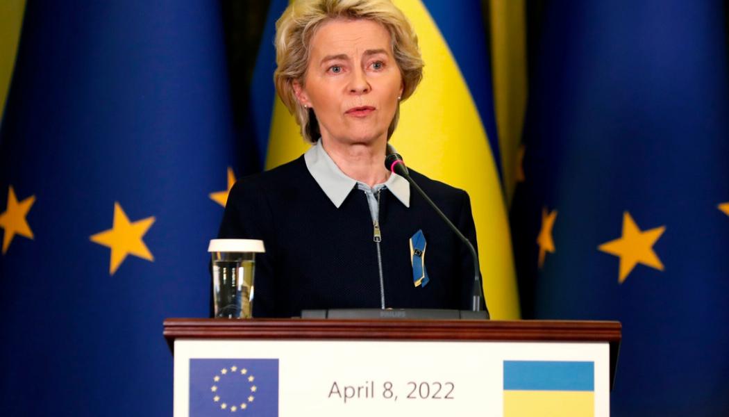 Adam Schreck/AP/TT: EU-kommissionens ordförande Ursula von der Leyen. Arkivbild.