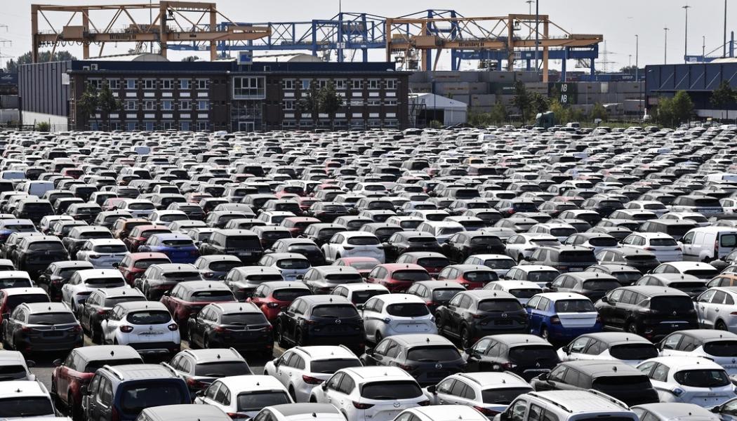 Martin Meissner/AP/TT: Tysk industri andas ny optimism. Arkivbild.