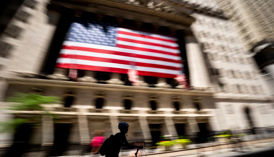 Julia Nikhinson/AP/TT: Börshuset i New York. Arkivbild.