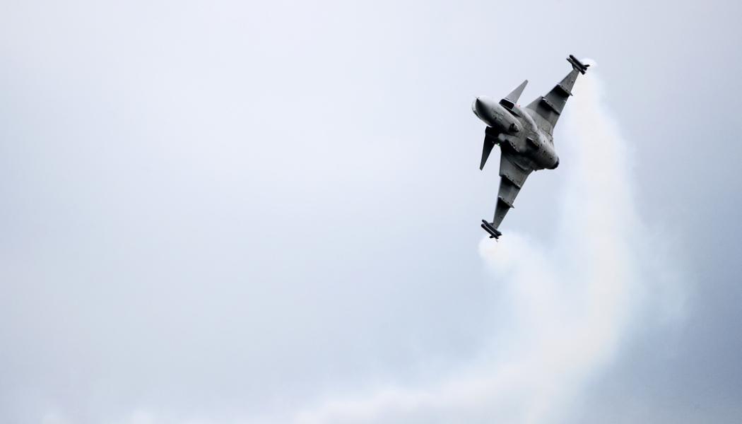 Stefan Jerrevång/TT: Försvarskoncernen Saab, tillverkare av stridsflygplan, redovisar kvartalsrapport. Arkivbild