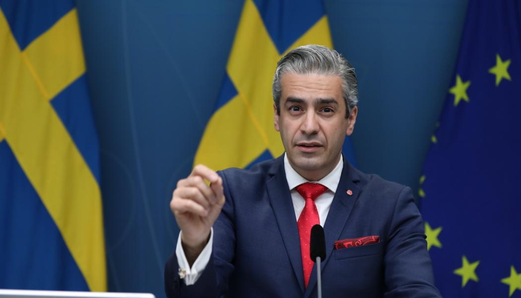 Ali Lorestani/TT: Energiminister Khashayar Farmanbar. Arkivbild.