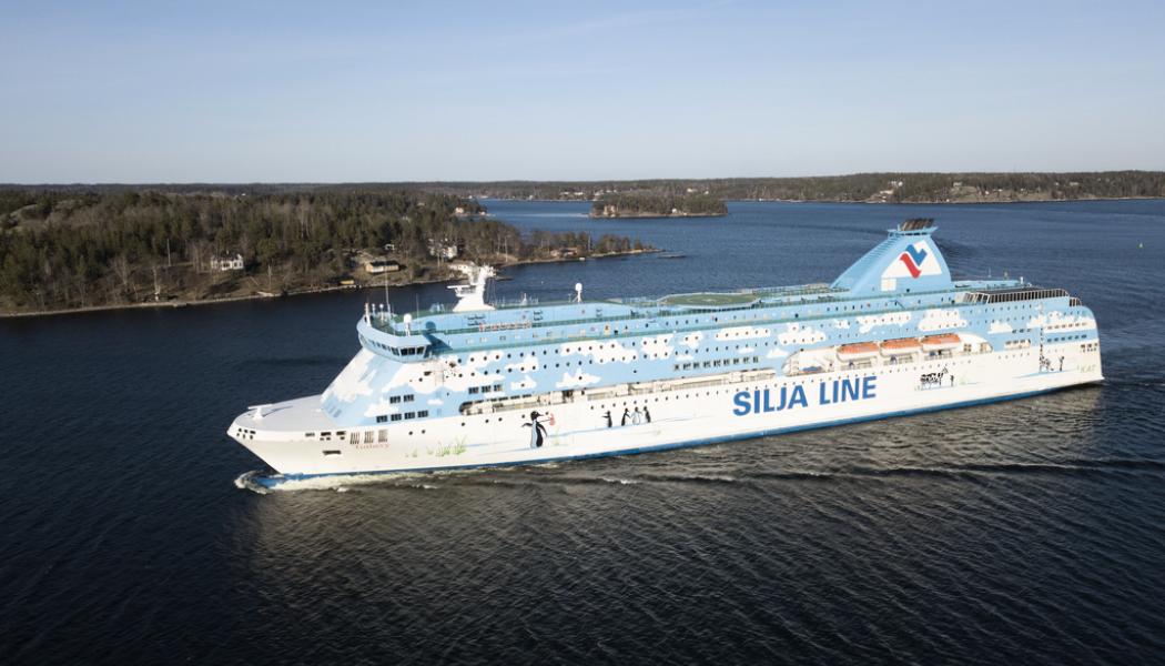 Fredrik Sandberg/TT: Passagerarfärjan M/S Galaxy. Nu blir hon tillfälligt boende för ukrainska flyktingar i Nederländerna. Arkivbild.