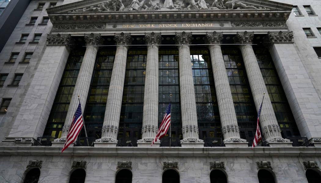 Seth Wenig/AP/TT: Wall Street avslutade torsdagens handelsdag på plus. Arkivbild.