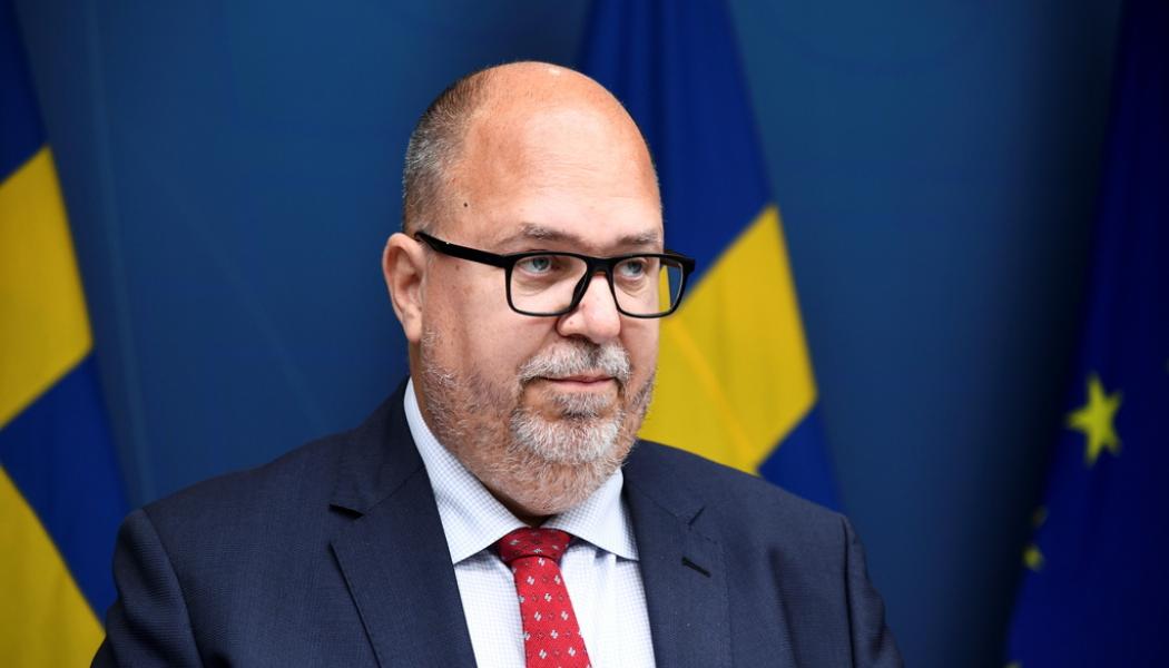 Lars Schröder/TT: Näringsminister Karl-Petter Thorwaldsson (S). Arkivbild.