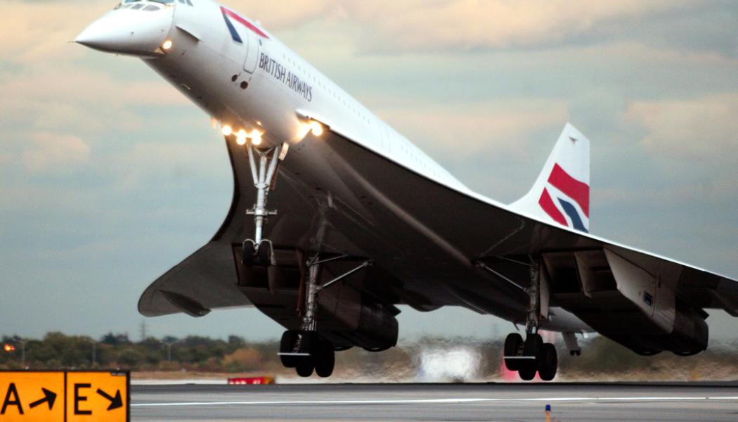 Jeff Christensen/AP/TT: Concorde hade en toppfart på Mach 2 på rutterna över Atlanten. Arkivbild.