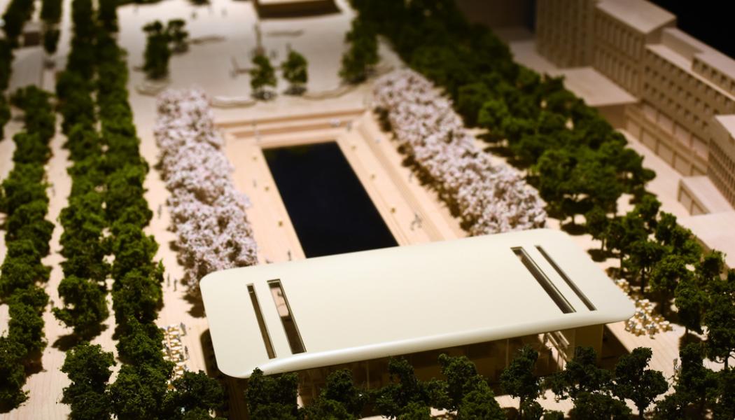 Henrik Montgomery/TT: Så här tänkte Apple att flaggskeppsbutiken i Kungsträdgården skulle se ut. Det blev dock aldrig något av planerna. Arkivbild.