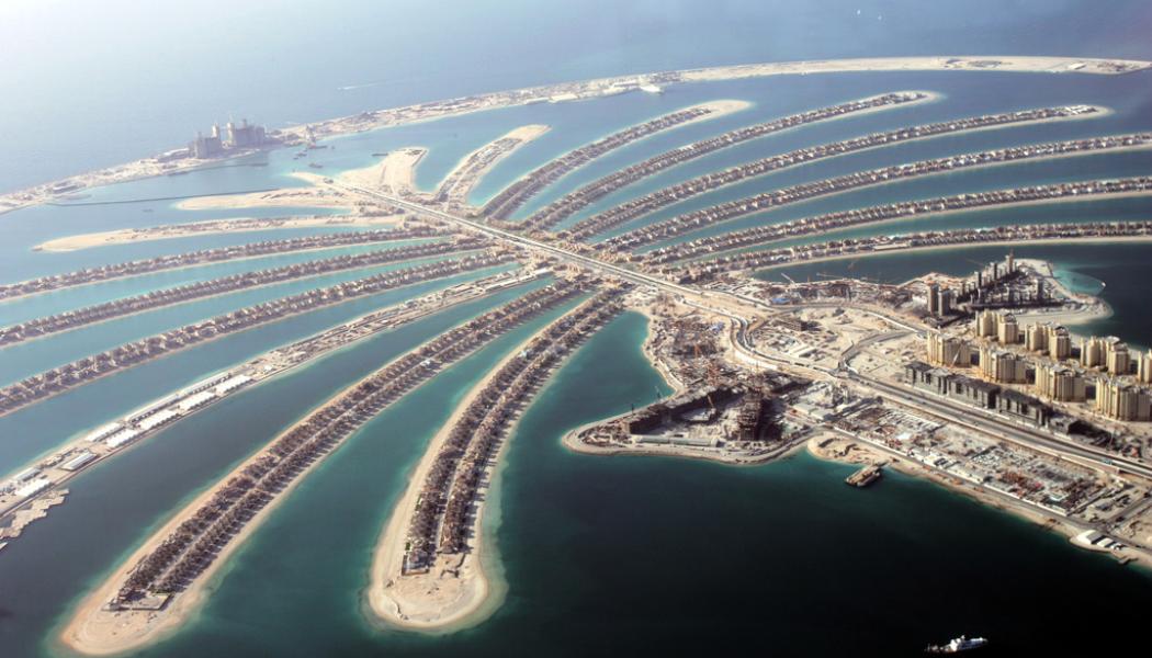 Kamran Jebreili/AP/TT: Huset, värt 850 miljoner kronor, ligger på den norra delen av den konstgjorda ön Palm Jumeirah. Arkivbild.