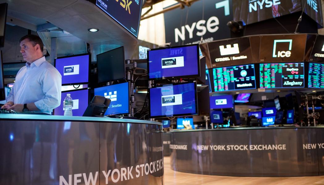 Seth Wenig/AP/TT: New York-börsen sjunker kraftigt. Arkivbild.