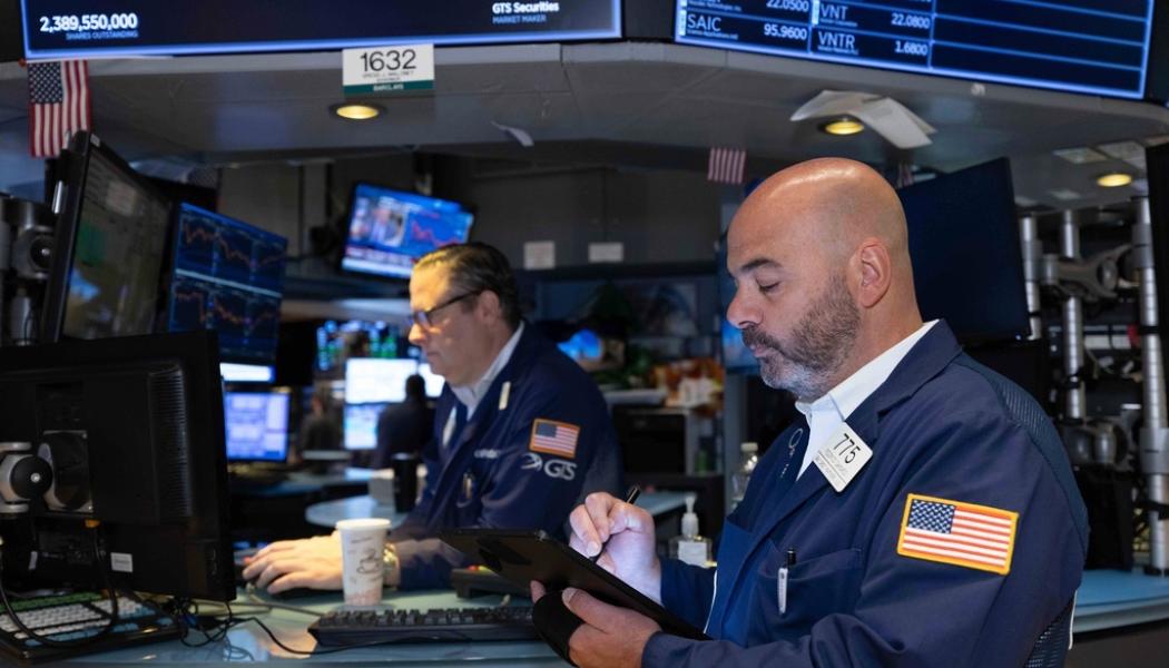 Courtney Crow/AP/TT: Handlarna på Wall Street tog inte tillfället i akt att köpa dippen. Arkivbild.