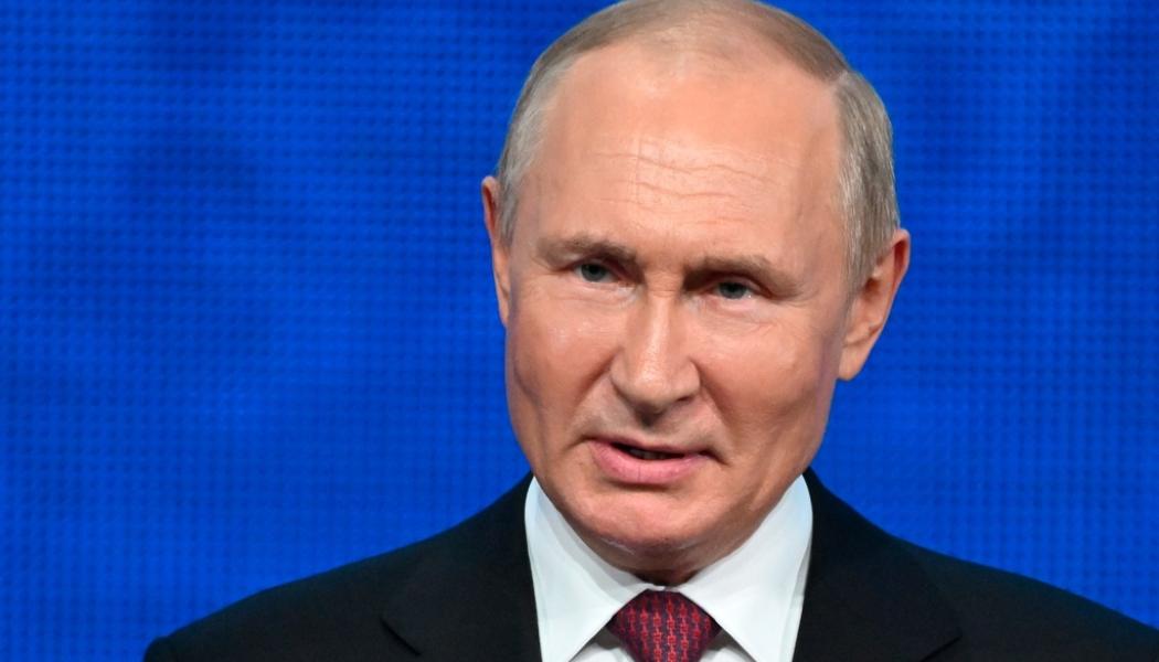 Grigory Sysoev Sputnik/AP/TT: Rysslands president Vladimir Putin.