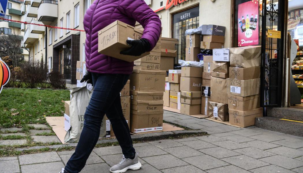 Anders Wiklund/TT: Den svenska paketmarknaden fortsätter att öka, enligt statistik från Post- och telestyrelsen. Arkivbild.