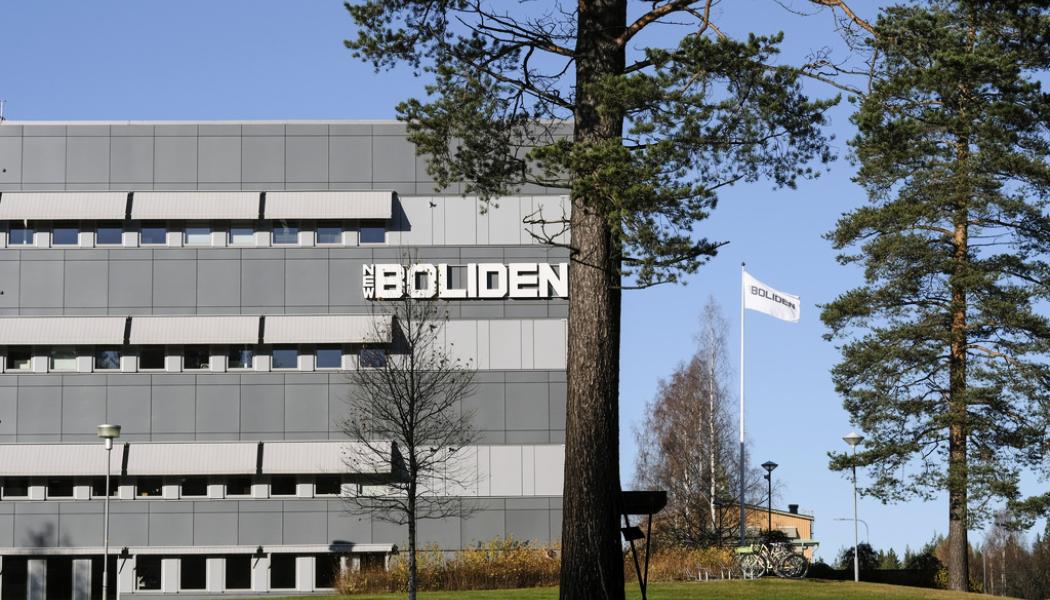 Johanna Norin/TT: Boliden presenterar delårssiffror. Arkivbild.